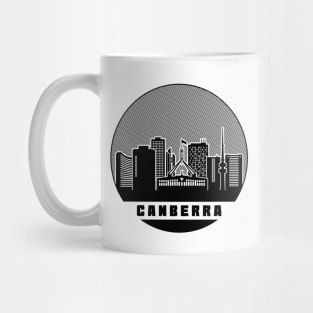 Canberra Australia Skyline Mug